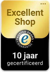 Trusted Shops Excellent Shop – al 10 jaar gecertificeerd